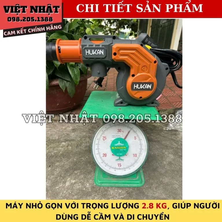 Máy thổi bụi Hukan HG2-AB1000LUX, nhỏ gọn tiện lợi, bảo hành 12 tháng-Điện Máy Việt Nhật 9 12