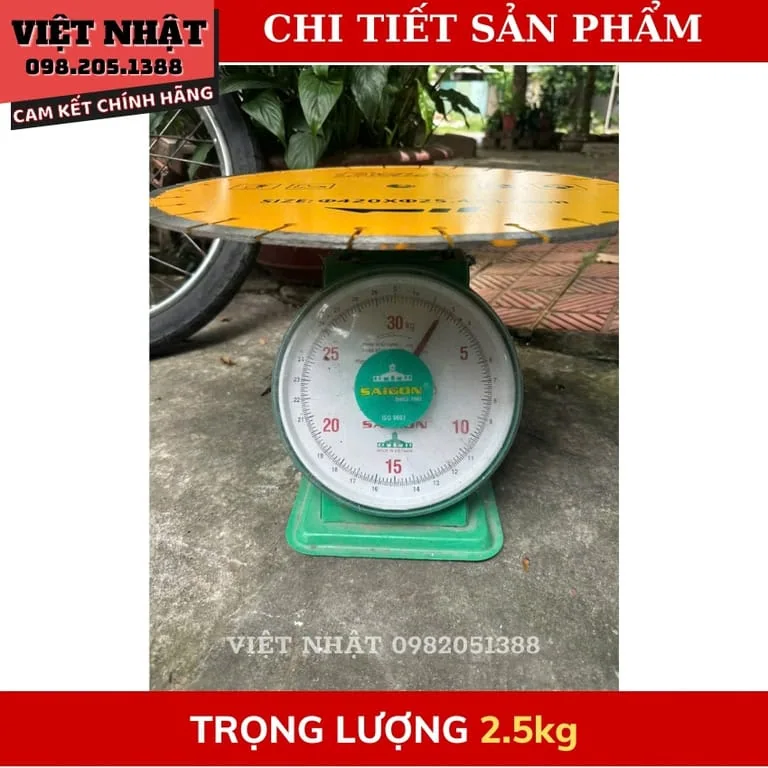 Lưỡi cắt tường CLAimex 420mm, đường kính: Ø420mmx25.4x3.2mm-Điện Máy Việt Nhật 9 15