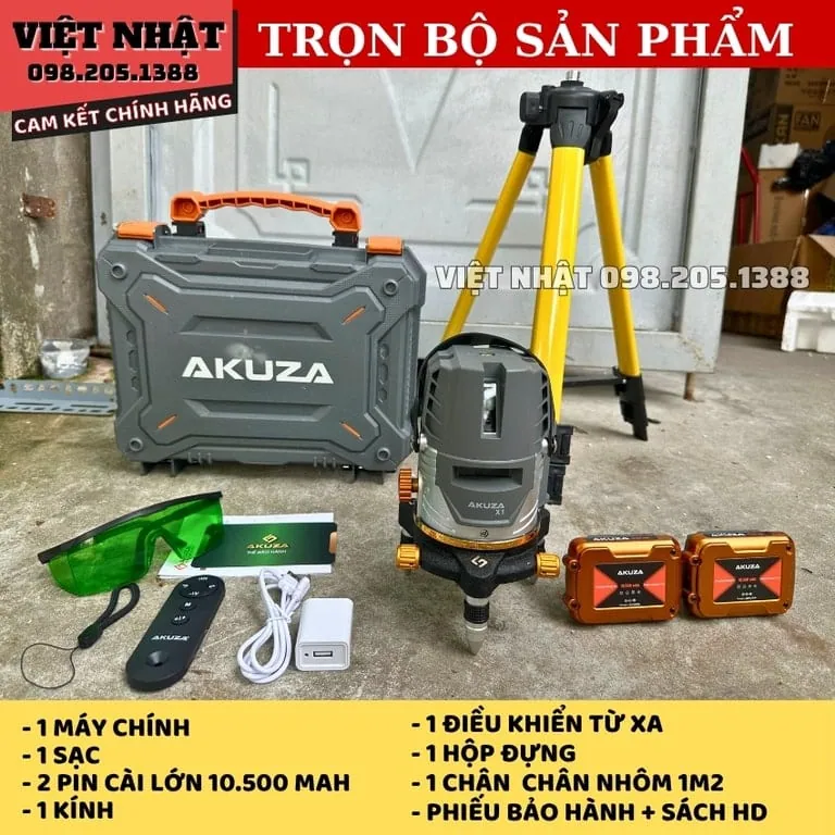 Máy Cân Bằng Laser Akuza Ak - X1 akuza 11
