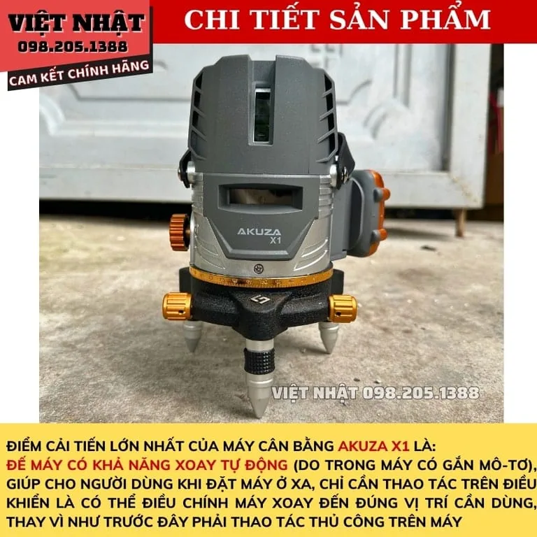 Máy Cân Bằng Laser Akuza Ak - X1 akuza 13