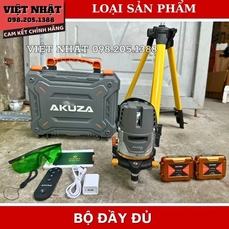 Máy Cân Bằng Laser Akuza Ak - X1 akuza 8