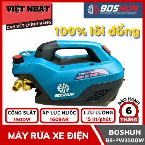 Máy rửa xe Boshun BS-PW3500W, áp lực nước 160bar-Điện Máy Việt Nhật