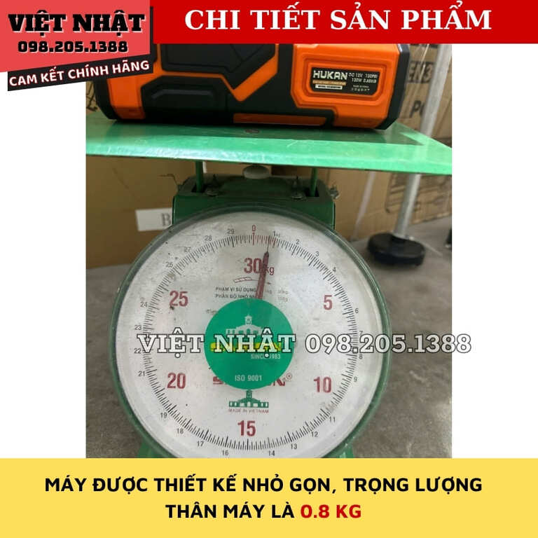 Máy bơm lốp và kích nổ ô tô G2-BKB070w- Điện Máy Việt Nhật 8 18
