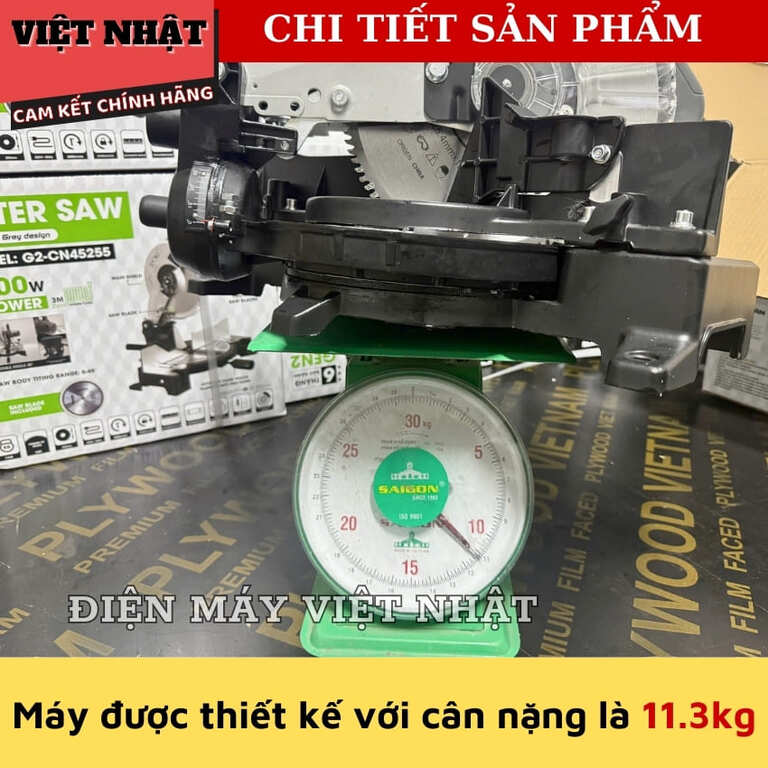 Máy cắt nhôm Hukan G2-CN45255,công suất 1900w-Điện Máy Việt Nhật cat nhom hukan G2 CN45255 8