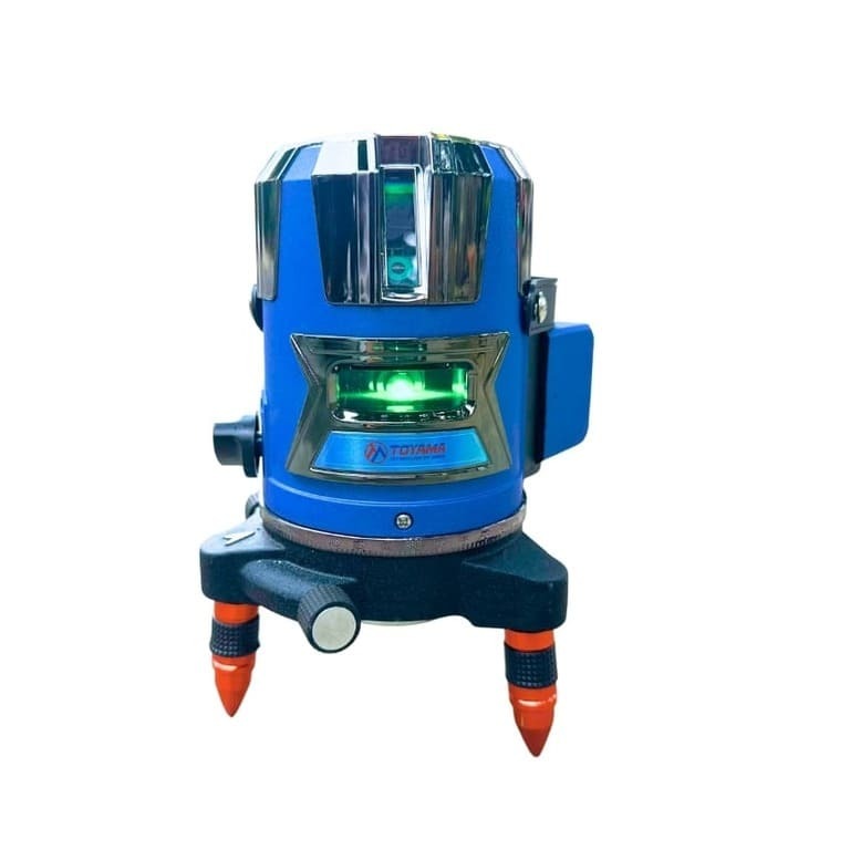 Máy cân bằng laser 5 tia xanh siêu sáng Toyama T889x-có thể kết nối điện thoại laser T889X 2