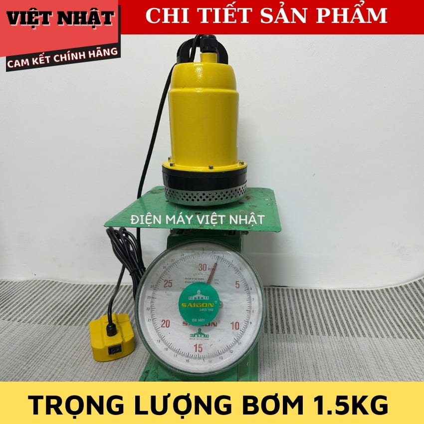 Máy Bơm Chìm 21V, Chân Pin Phổ Thông Bom chim dung pin 8