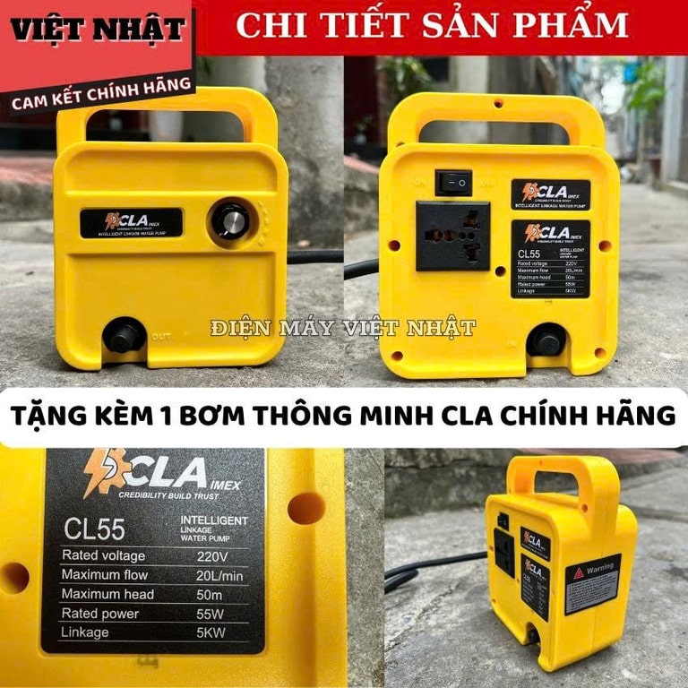 Máy cưa vòng, máy cắt tường CLA imex CL-368 công suất 5500W cua vong 368 mau moi 8
