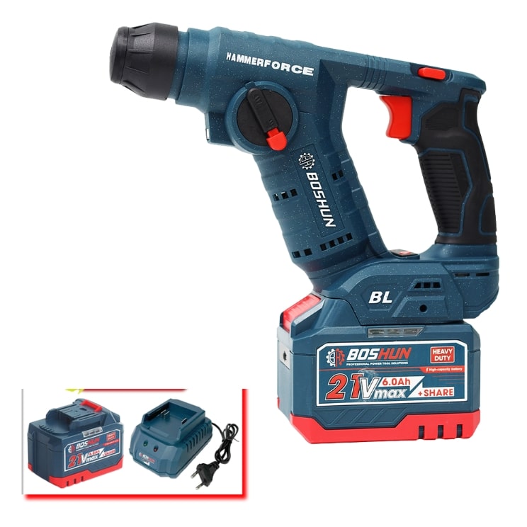 Máy khoan bê tông pin BOSHUN BS-RH2002CP kbt pin boshun 2002cp 1