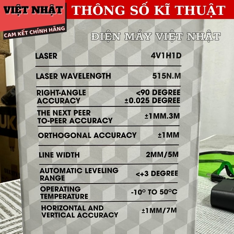 Máy Cân Bằng Laser 5 Tia Xanh G1-T85 laze t85 4