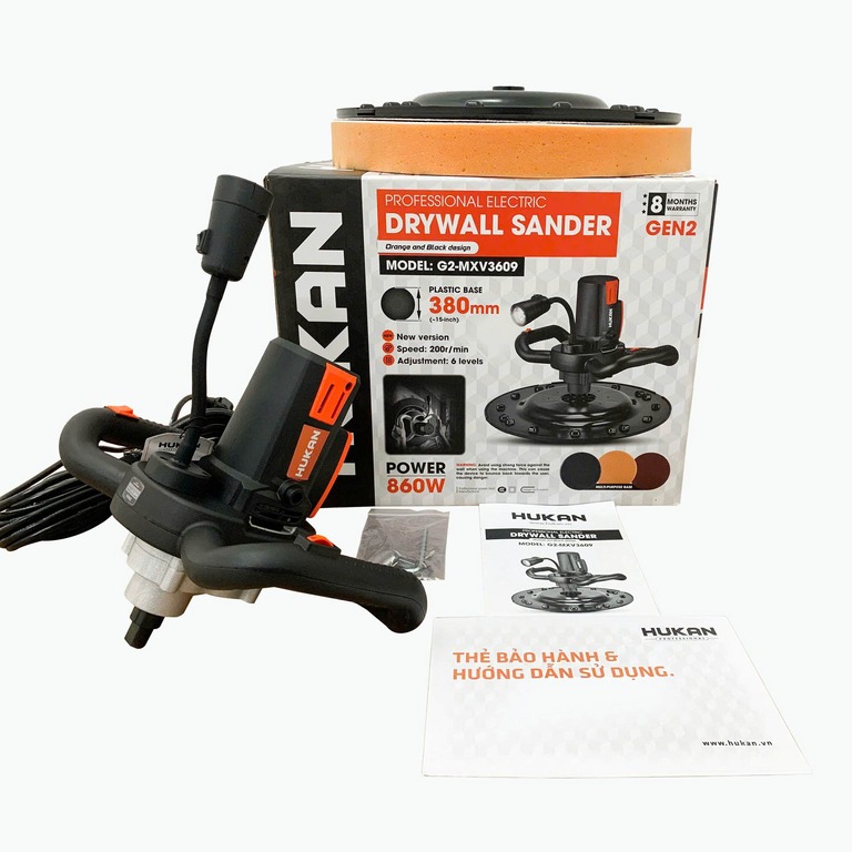 Máy xoa vữa Hukan G2-MXV 3609 xoa vua dien hukan mau moi 2 1