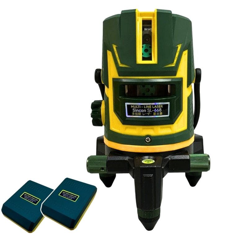 Máy cân bằng laser 5 tia xanh cao cấp Sincon SL-668 siêu sáng Sincon mau moi 12