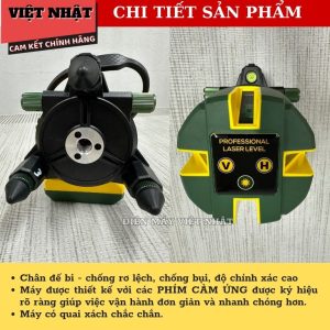 Máy cân bằng laser 5 tia xanh cao cấp Sincon SL-668 siêu sáng Sincon mau moi 6