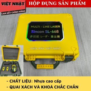 Máy cân bằng laser 5 tia xanh cao cấp Sincon SL-668 siêu sáng Sincon mau moi 8