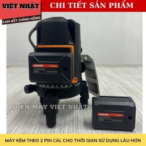 Máy cân bằng laser 5 tia xanh Hukan G1-T82 bóng led sáng hukan T82 6