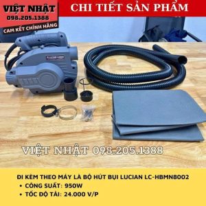 Máy chà sàn bê tông Lucian LC-XBT8150, công suất 1800W-Điện Máy Việt Nhật mai san Lucian 8