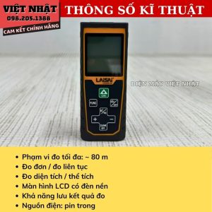 Thước đo khoảng cách Laisai LSG2003-80 tia xanh siêu sáng thuoc do laisai 3