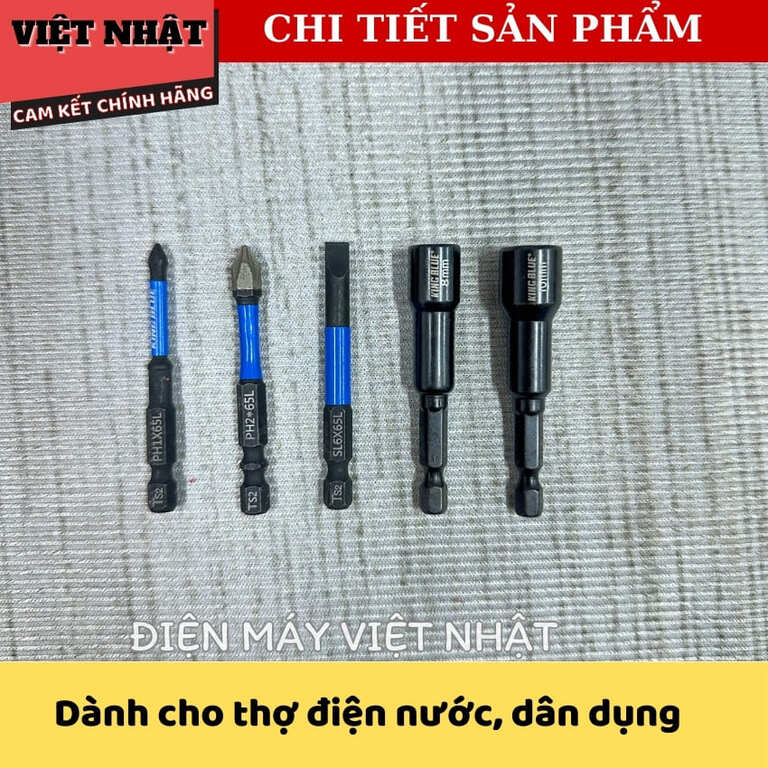 Bộ mũi khoan đa năng Kingblue KHF015-Dành cho thợ điện nước, dân dụng 5 18