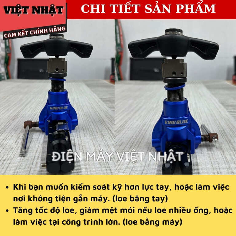 Loe ống đồng 2 chức năng Kingblue KB-R1323, sử dụng hộp kim nhôm cao cấp-Điện Máy Việt Nhật 5 20