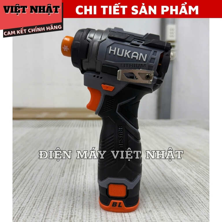 Chuyên vít có búa 16V Hukan G1-V141LUX, động cơ không chổi than 5 7
