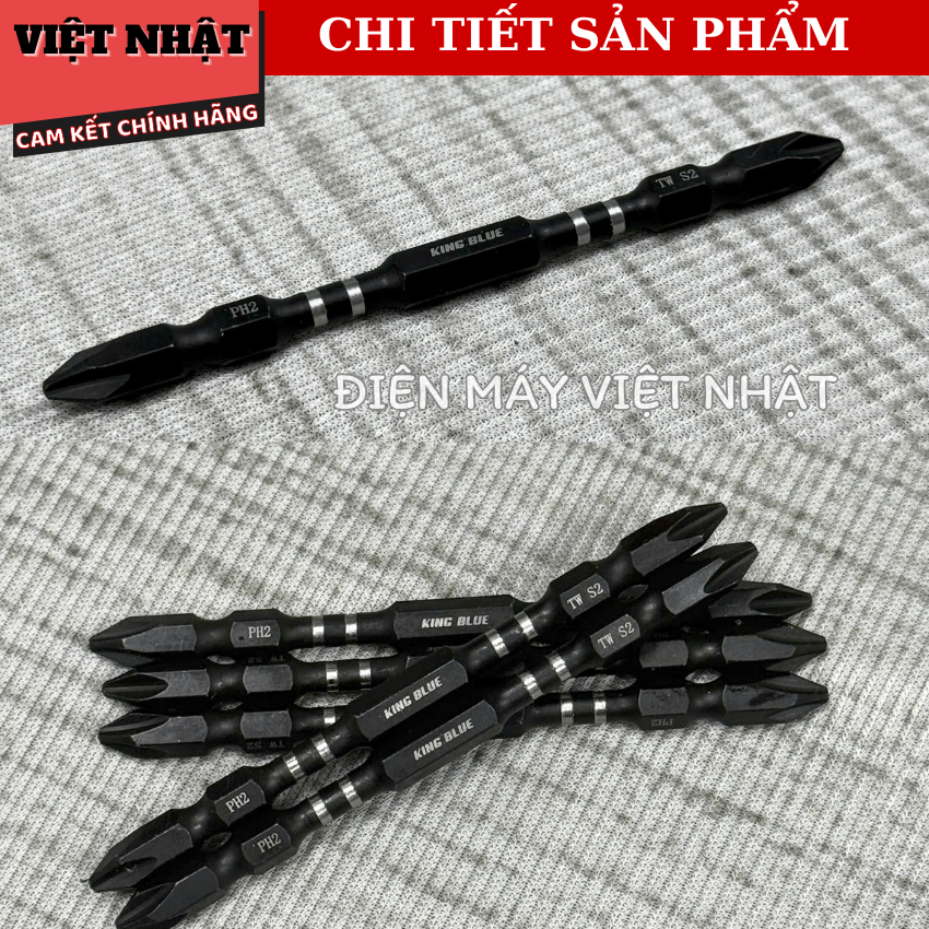 Mũi vít Kingblue BK4x100, sử dụng thép Taiwan siêu cứng-Điện Máy Việt Nhật 7