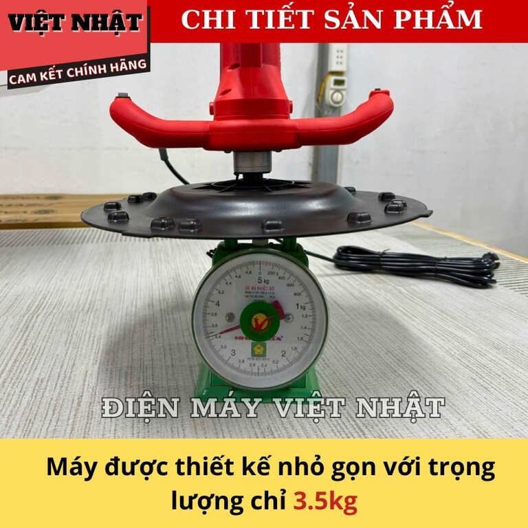 Máy xoa vữa, trát tường có đèn Yamasu D380, công suất 1680w, tiết kiệm thời gian công sức 9 6