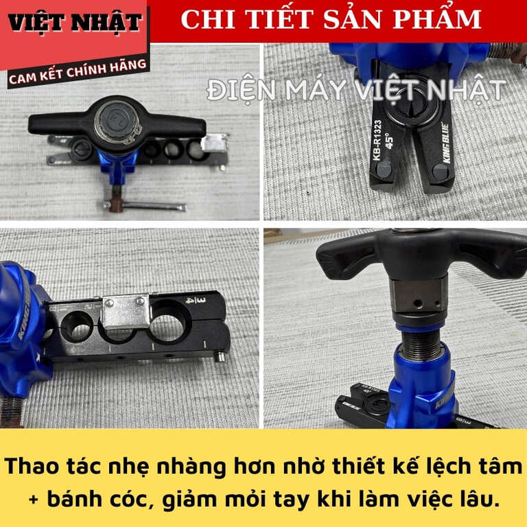 Loe ống đồng Kingblue KB-C1323, Hộp kim nhôm cao cấp, bền bỉ, tinh tế 9 9