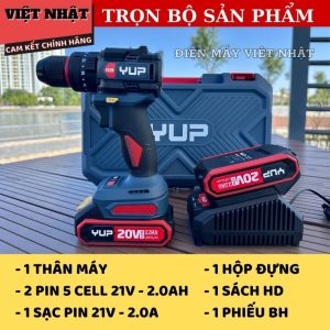 Máy Khoan Pin YUP YP20 DR10M KHOAN PIN YUP DR10M 2