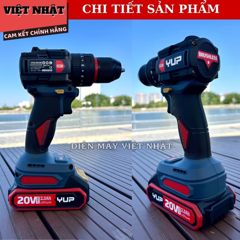 Máy Khoan Pin YUP YP20 DR10M KHOAN PIN YUP DR10M 6