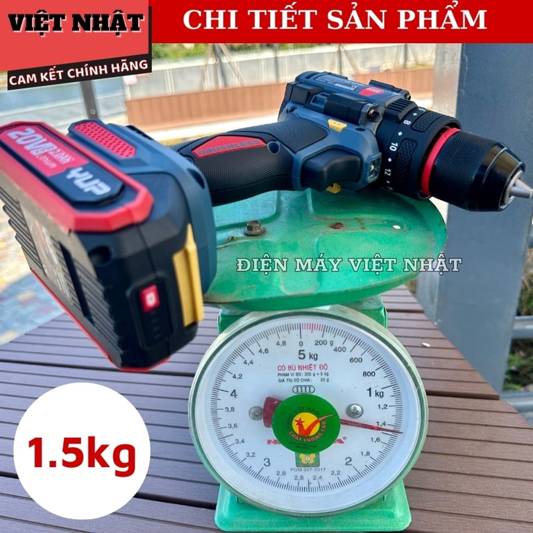 Máy Khoan Pin YUP YP20 DR10M KHOAN PIN YUP DR10M 9