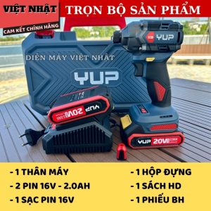 Máy chuyên vít 21V YUP YP20 W230M chuyen vit yup w230m 2