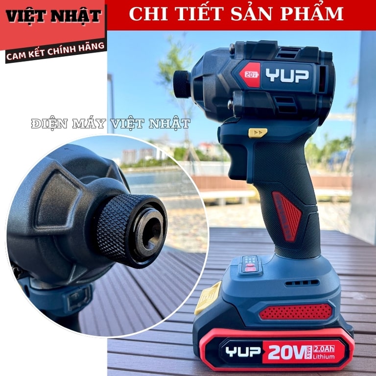 Máy chuyên vít 21V YUP YP20 W230M chuyen vit yup w230m 5