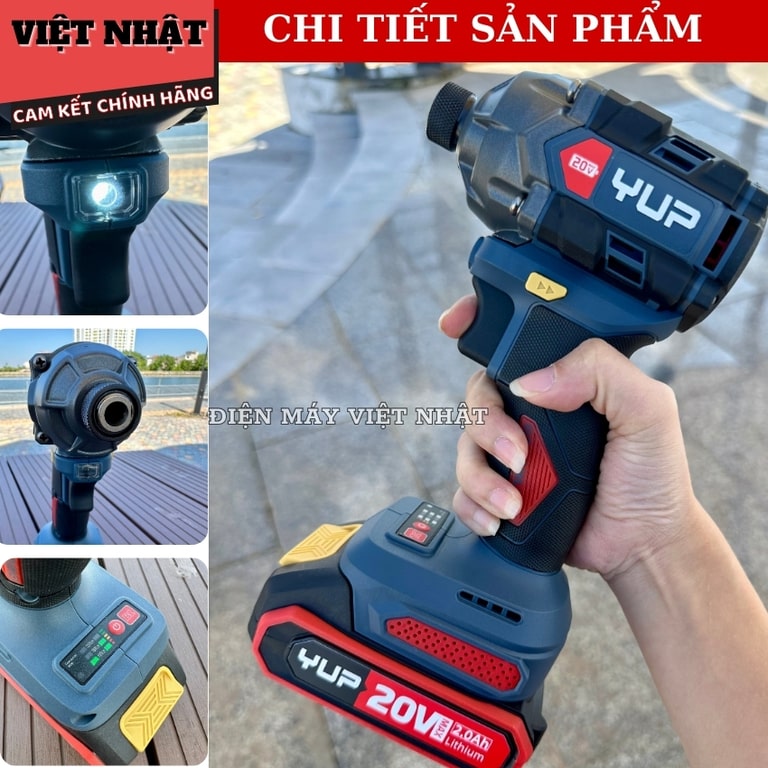 Máy chuyên vít 21V YUP YP20 W230M chuyen vit yup w230m 7