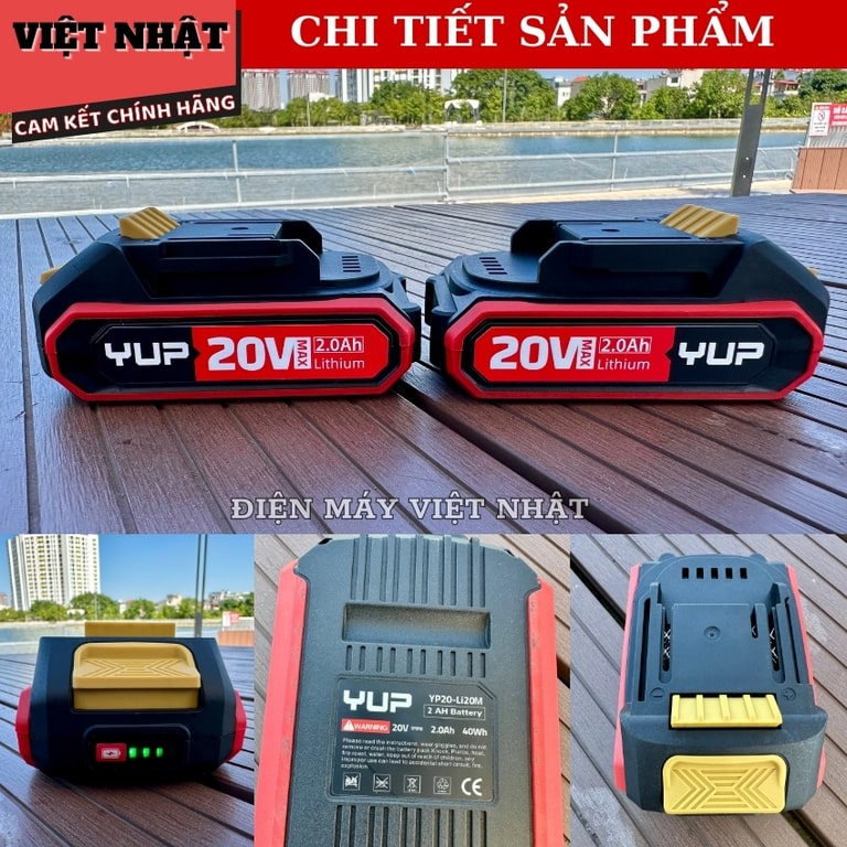 Máy chuyên vít 21V YUP YP20 W230M chuyen vit yup w230m 9