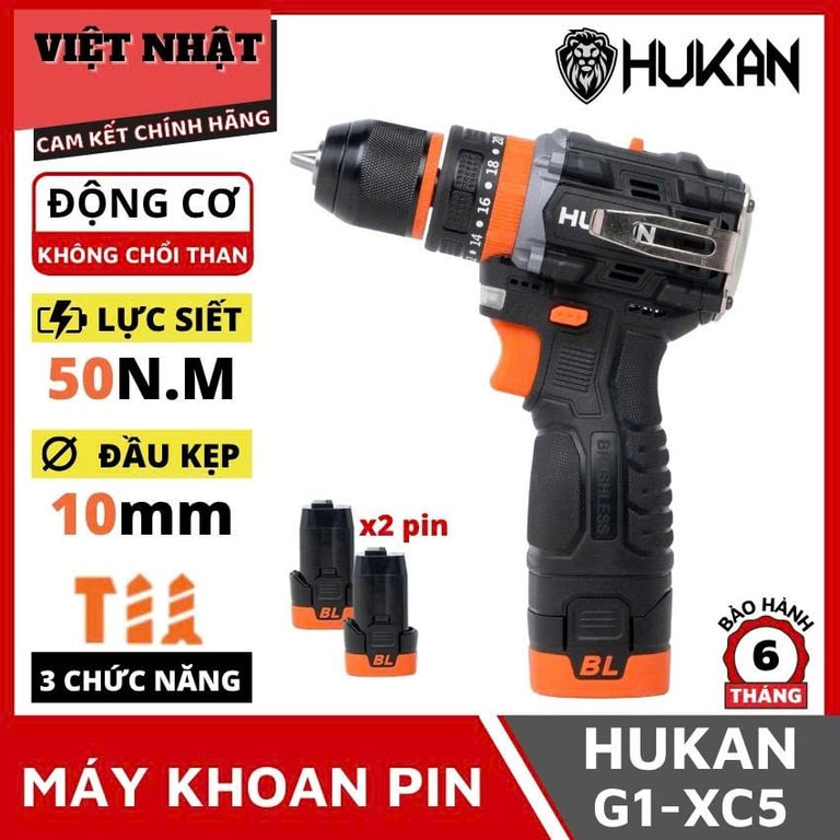 Máy khoan Hukan G1-XC5 hukan g1xc5 1
