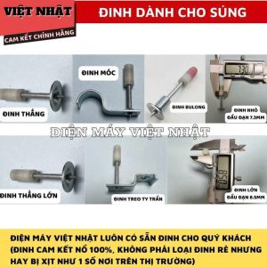 Máy bắn đinh bê tông 2 trong 1 Kapusi sung ban dinh 2 trong 1 kapusi do 7
