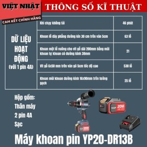 Máy Khoan Pin YUP YP20 DR13M yup dr13b 4