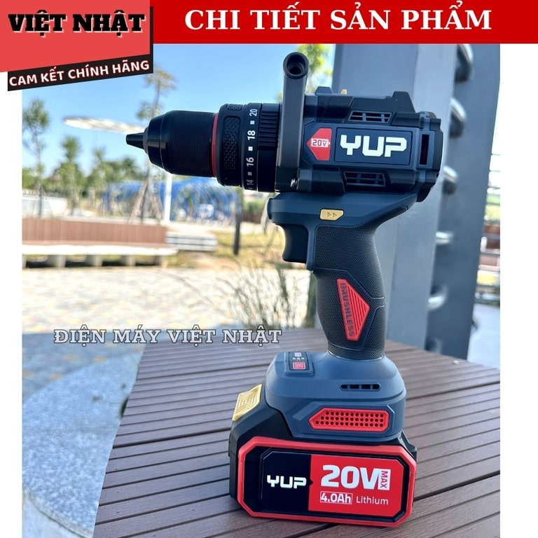 Máy Khoan Pin YUP YP20 DR13M yup dr13b 5