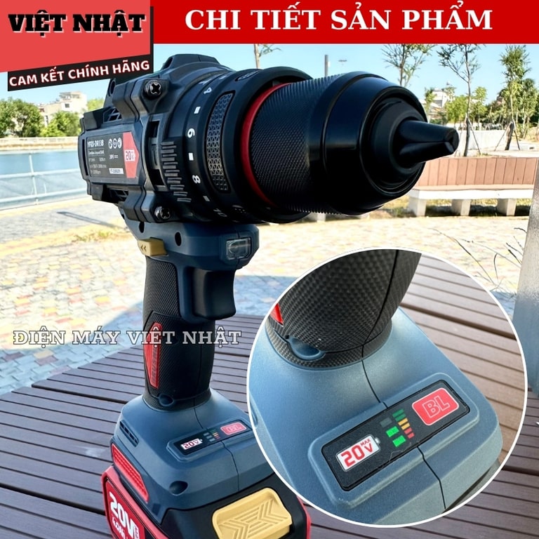 Máy Khoan Pin YUP YP20 DR13M Máy Khoan Pin YUP YP20 DR13M - Ảnh 9