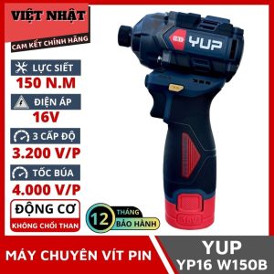 Máy chuyên vít 16V YUP YP16 W150B