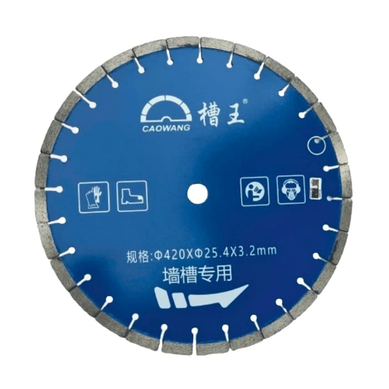 Lưỡi cắt Caowang 420mm dành riêng cho máy cắt rãnh tường, bền gấp 2 lần lưỡi thông thường 2 37