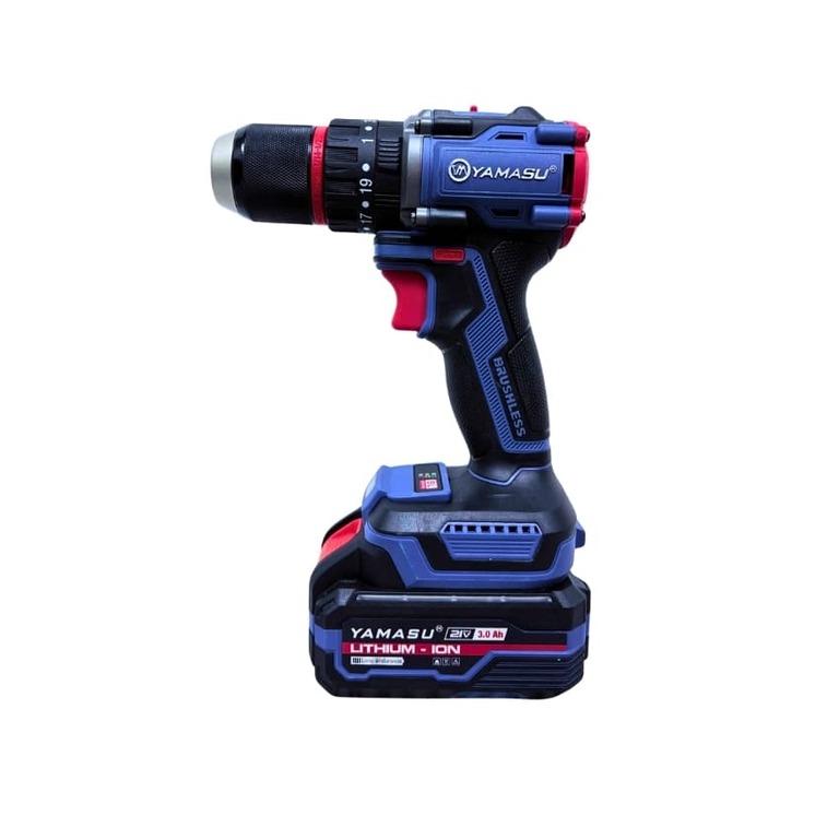 Máy khoan pin Yamasu YMS-M1370PRO dộng cơ không chổi than, bảo hành 6 tháng, lực siết 70N.m, tốc độ 2000v/p 2 50