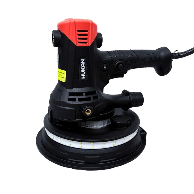 Máy chà tường có đèn led Hukan G2-MTT181, công suất 800w, tốc độ tải 2300v/p, cỡ đĩa chà 180mm, hút bụi tự động 2 67