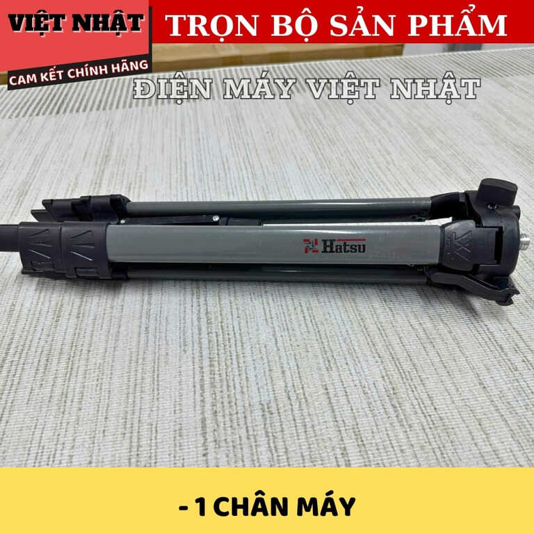 Chân đỡ máy cân bằng laser Hatsu, cao 1.2m, chất liệ hợp kim cao cấp 3 5