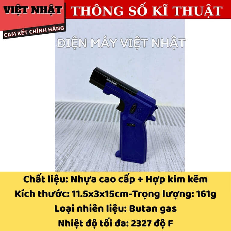 Dụng cụ khò ga mini Kingblue K54M, sử dụng nhựa cao cấp&hợp kim kém-Điện Máy Việt Nhật 4 7