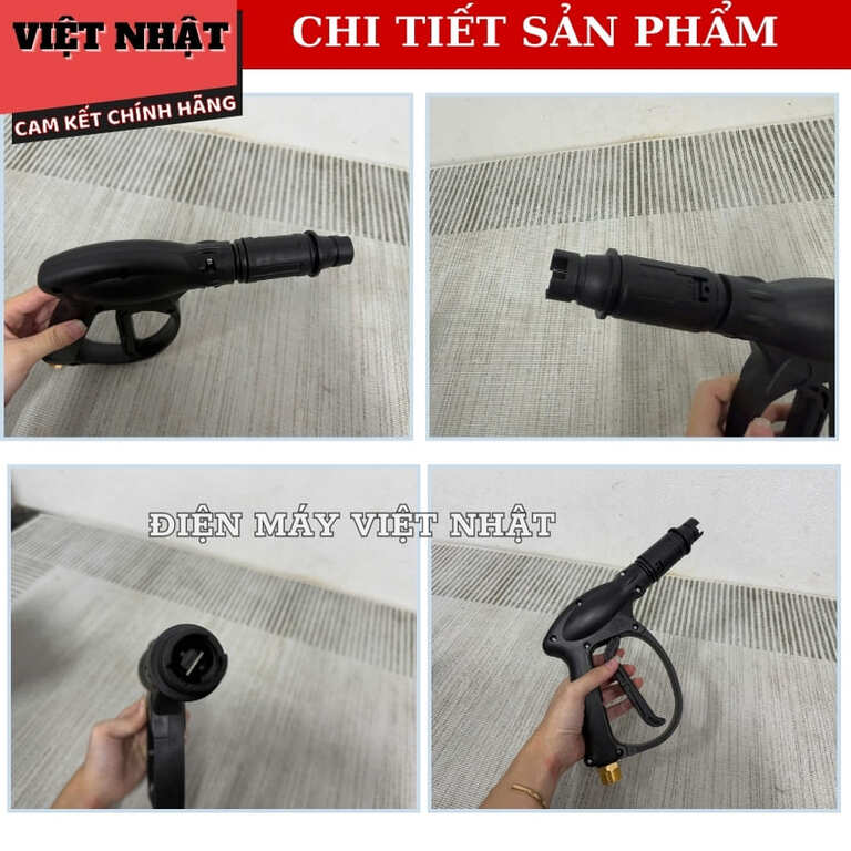 Đầu xịt rửa xe Hukan G1-SXR1025 3 đầu phun chịu nhiệt tối đa 60 độ C, áp lực 1450PSI-100BAR, ren nối dây 22m 5 106