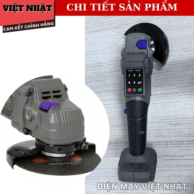 Máy Mài Góc G3-A3ADT Hukan 5 Cấp Chỉnh Tốc Điều Khiển Thông Minh Hiệu Suất Cao Tiện Lợi 5 21