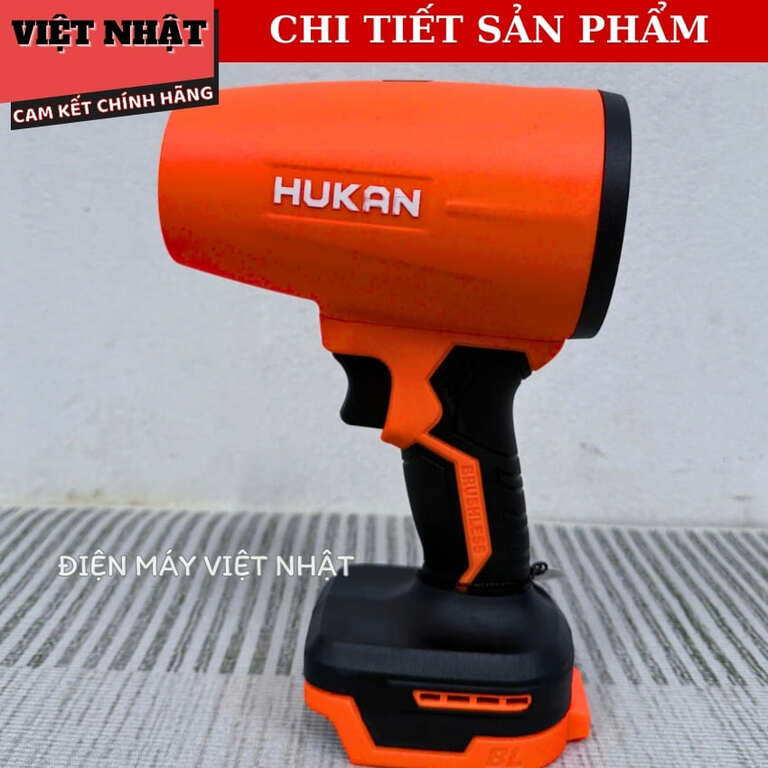 Thân máy thổi phản lực 21V Hukan G1 - TPL778,Không chổi than, Công suất 1080w, Tốc độ 50.000v/p,Áp lực gió: 1600g 5 29