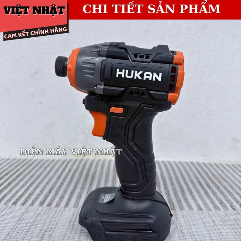 Thân Máy chuyên vít 21V HUKAN G1-CV150, Không chổi than Lực 150Nm, 3 Tốc độ,Chân phổ thông 5 32