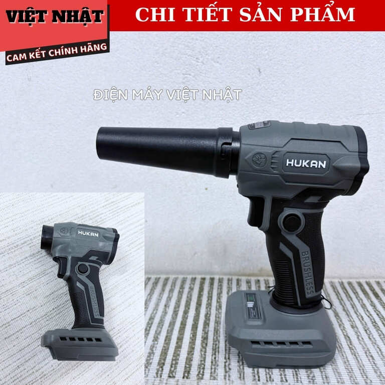 Thân máy thổi phản lực Hukan G2TPL-F1, áp lực gió 450g, tốc độ 65.000v/p, động cơ ống dẫn, bảo hành 2 năm 5 36