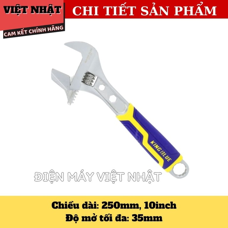 Mỏ Lết Đa Năng Kingblue KD3 Thép Carbon Cao Cấp Kích Thước 200mm 250mm 300mm Phù Hợp Nhiều Ứng Dụng 5 91
